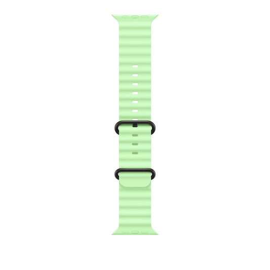 49mm élénk neonzöld Oceán szíj - fekete Titán bevonat - iSTYLE HU