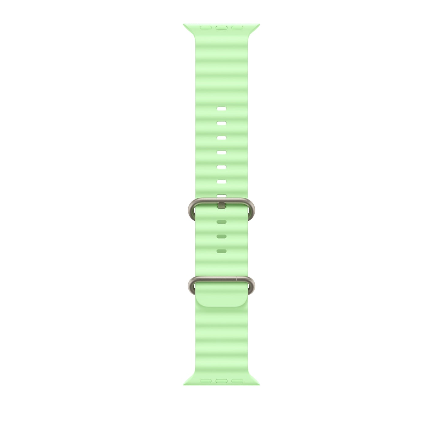 49mm élénk neonzöld Oceán szíj - natúr Titán bevonat - iSTYLE HU