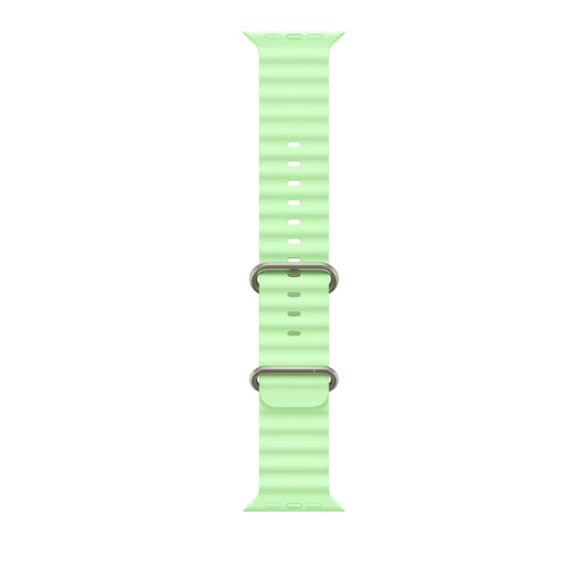 49mm élénk neonzöld Oceán szíj - natúr Titán bevonat - iSTYLE HU