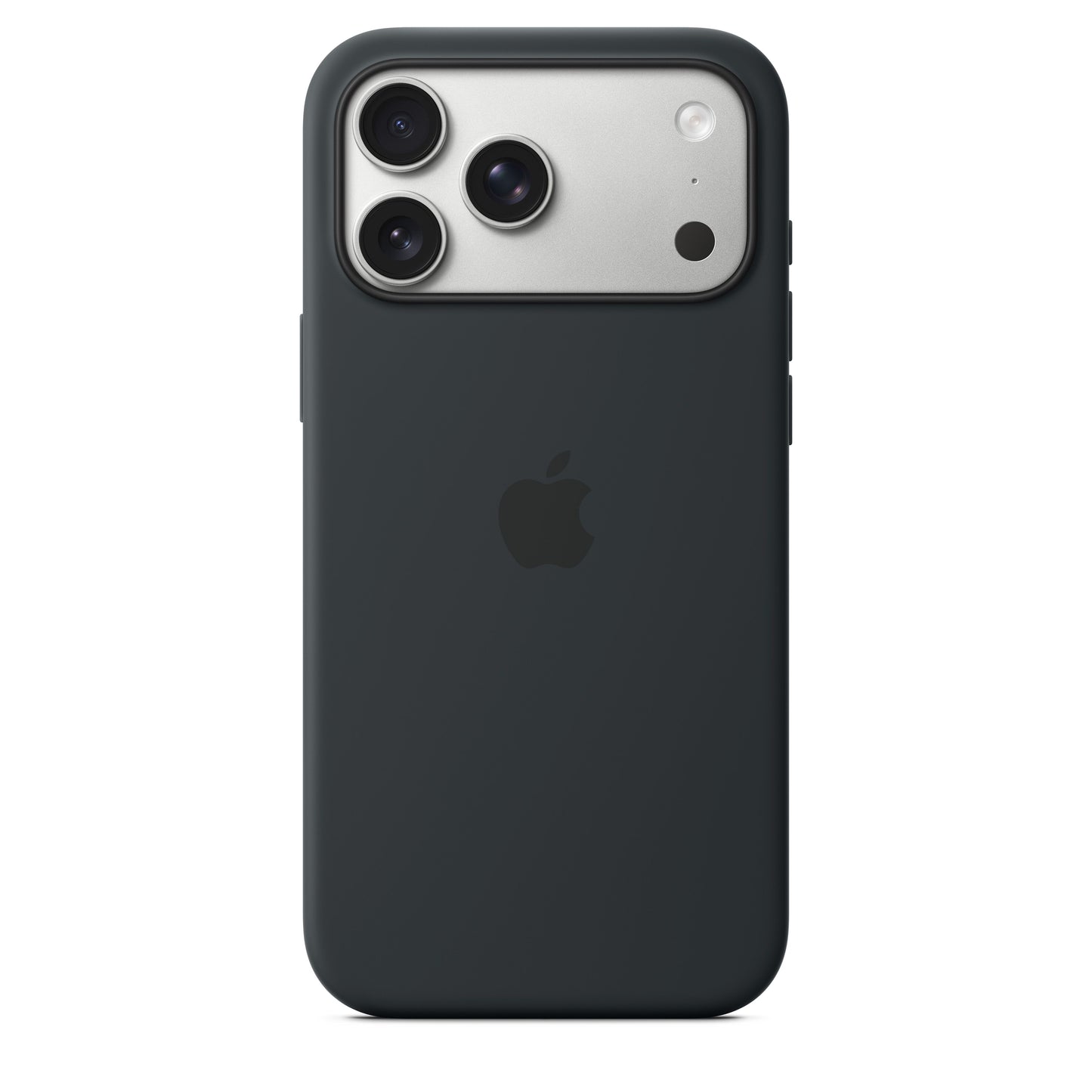 MagSafe-rögzítésű iPhone 17 Pro Max-szilikontok – éjfekete - iSTYLE HU