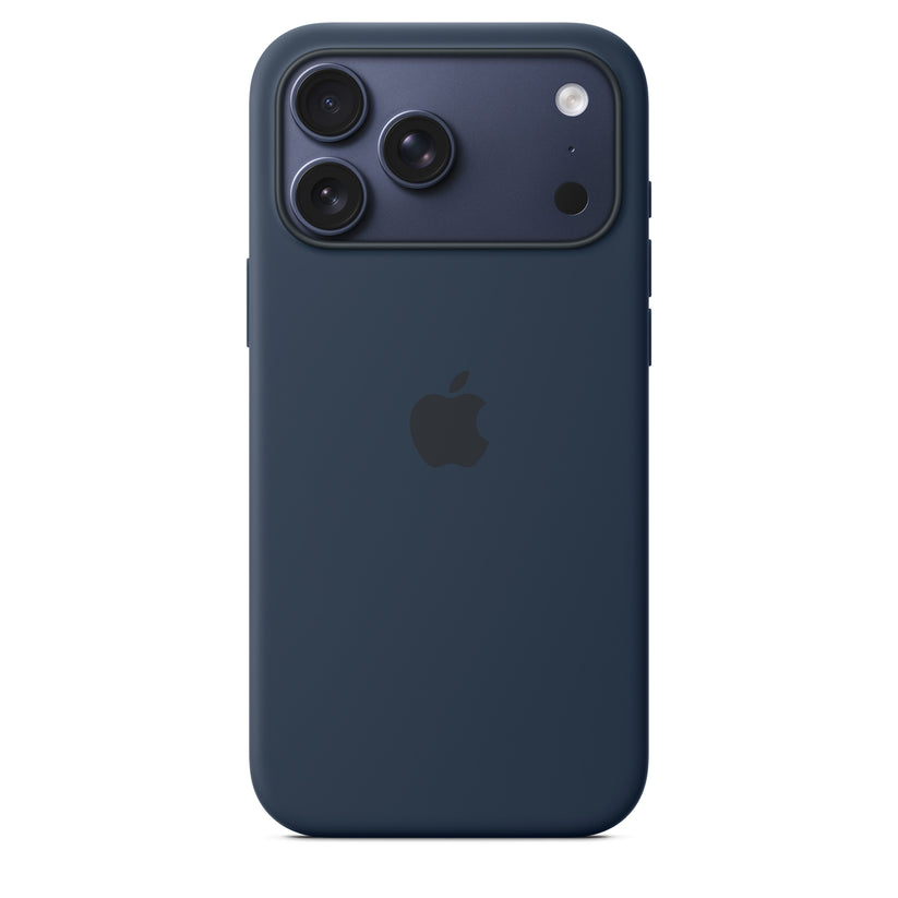 MagSafe-rögzítésű iPhone 17 Pro Max-szilikontok – éjfekete - iSTYLE HU