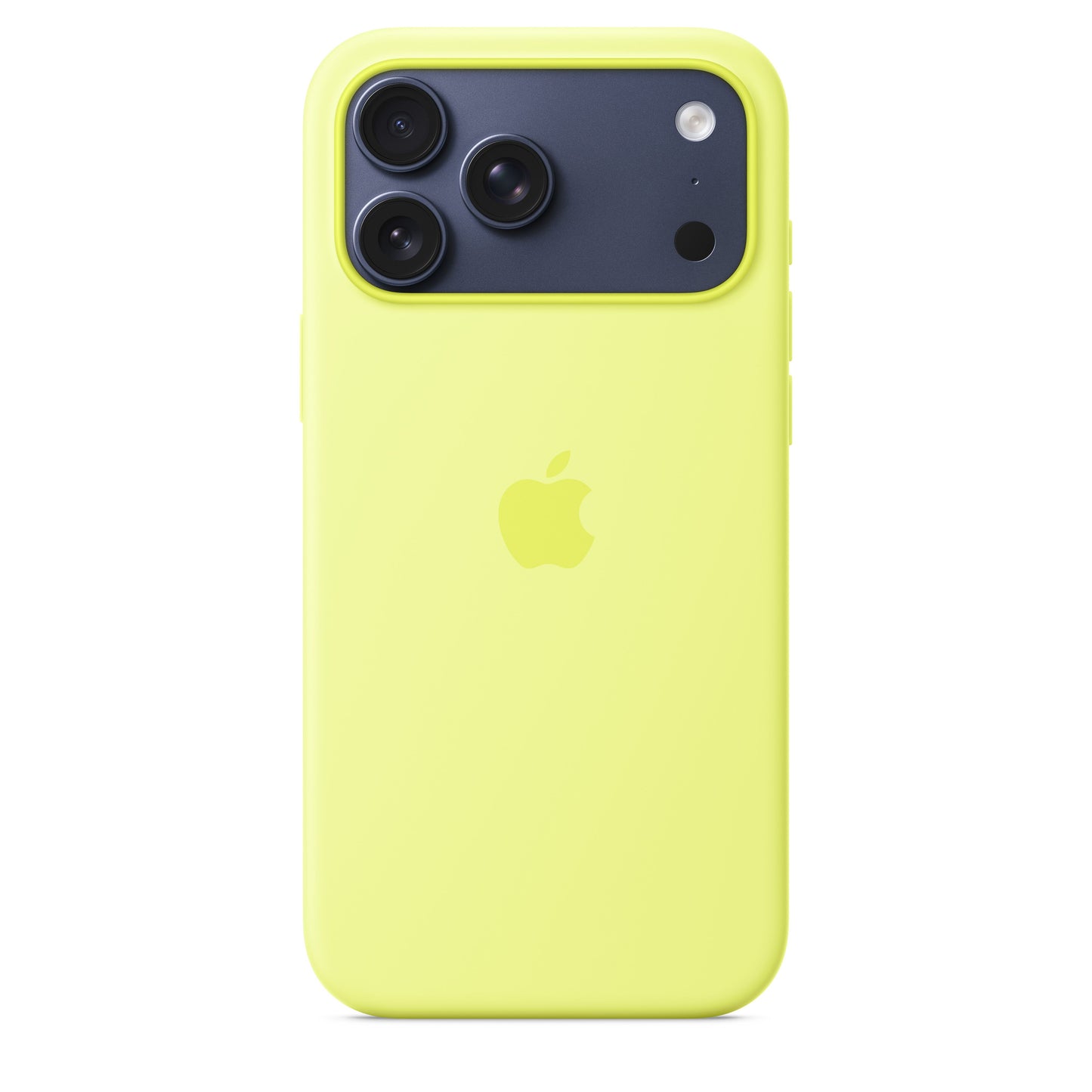 MagSafe-rögzítésű iPhone 17 Pro Max-szilikontok – neonsárga - iSTYLE HU