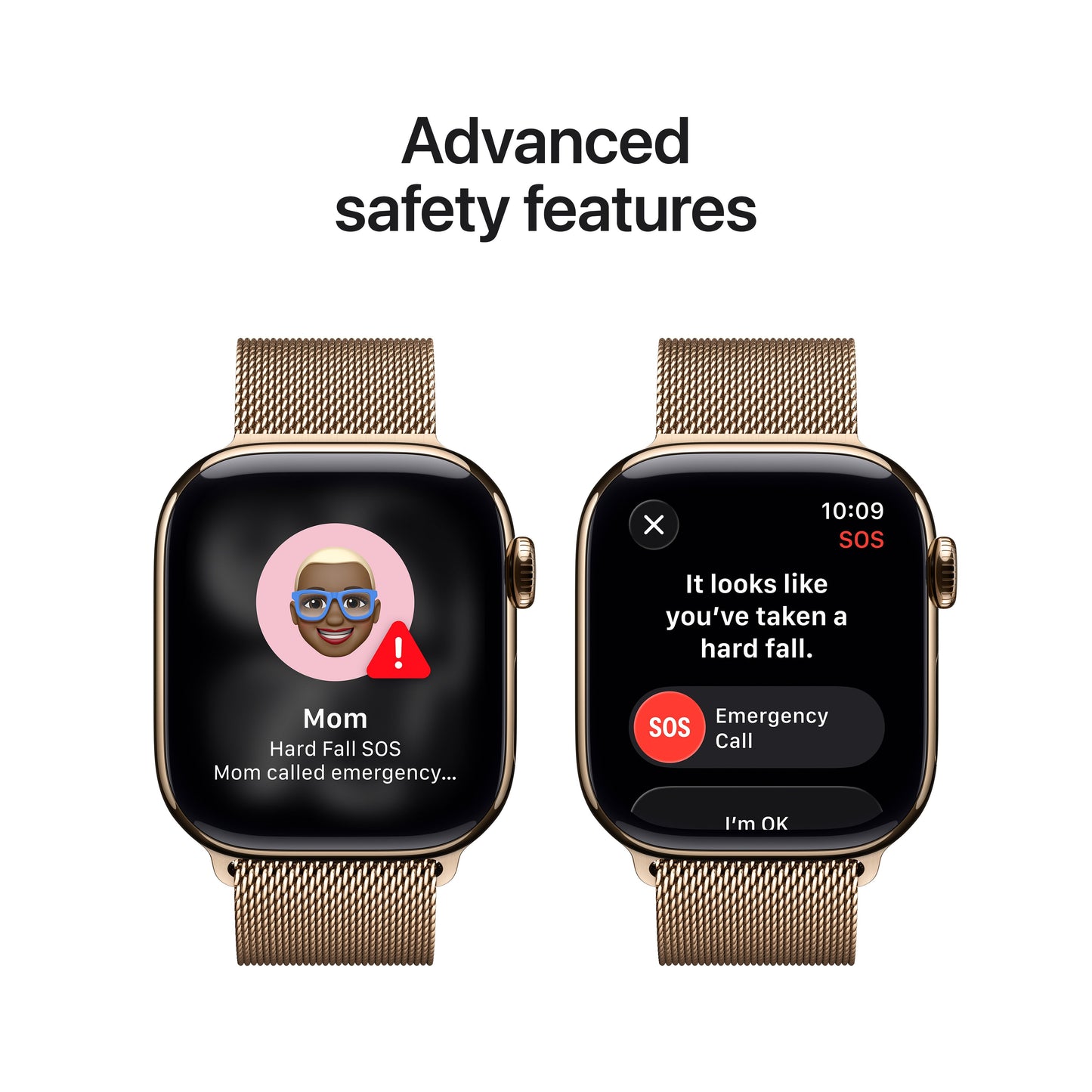 Apple Watch Series 11 GPS + Cellular 42mm arany titántok, arany milánói szíj - iSTYLE HU