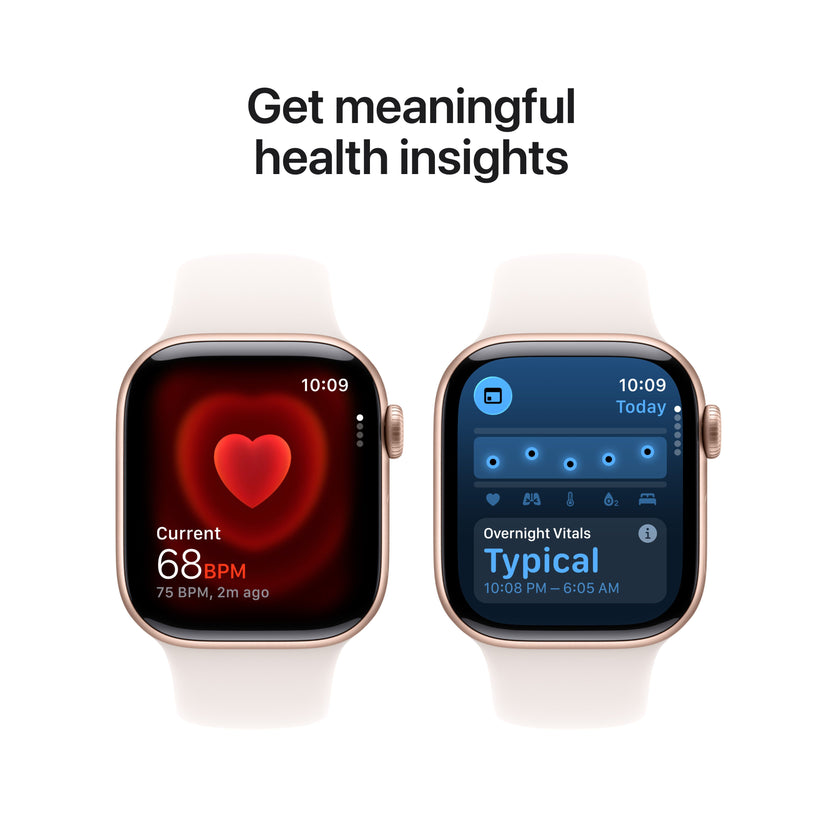 Apple Watch Series 11 GPS + Cellular 42mm rozéarany alumíniumtok, lágy rózsaszín sportszíj - S/M - iSTYLE HU