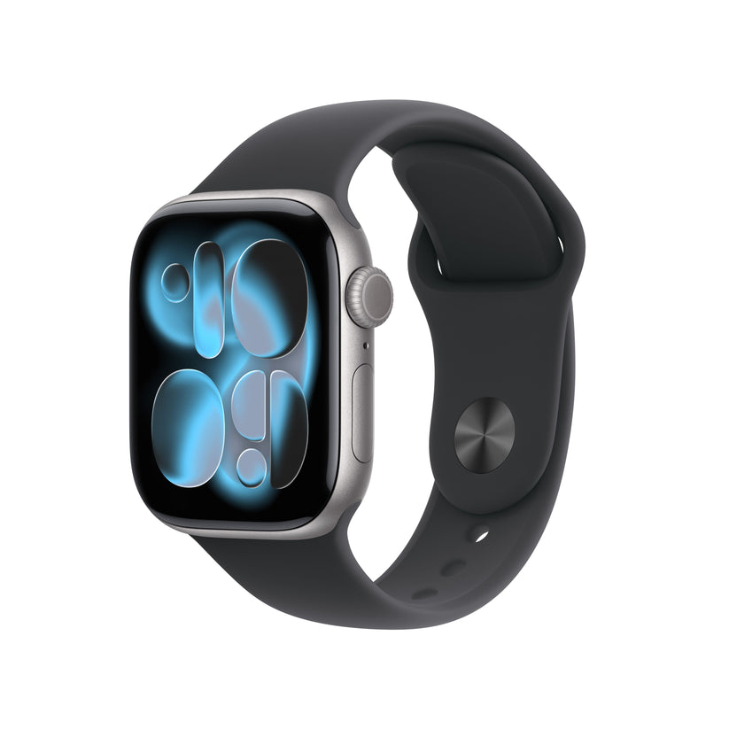 Apple Watch Series 11 GPS + Cellular 42mm asztroszürke alumíniumtok, fekete sportszíj - M/L - iSTYLE HU