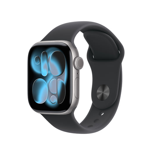 Apple Watch Series 11 GPS + Cellular 42mm asztroszürke alumíniumtok, fekete sportszíj - S/M - iSTYLE HU