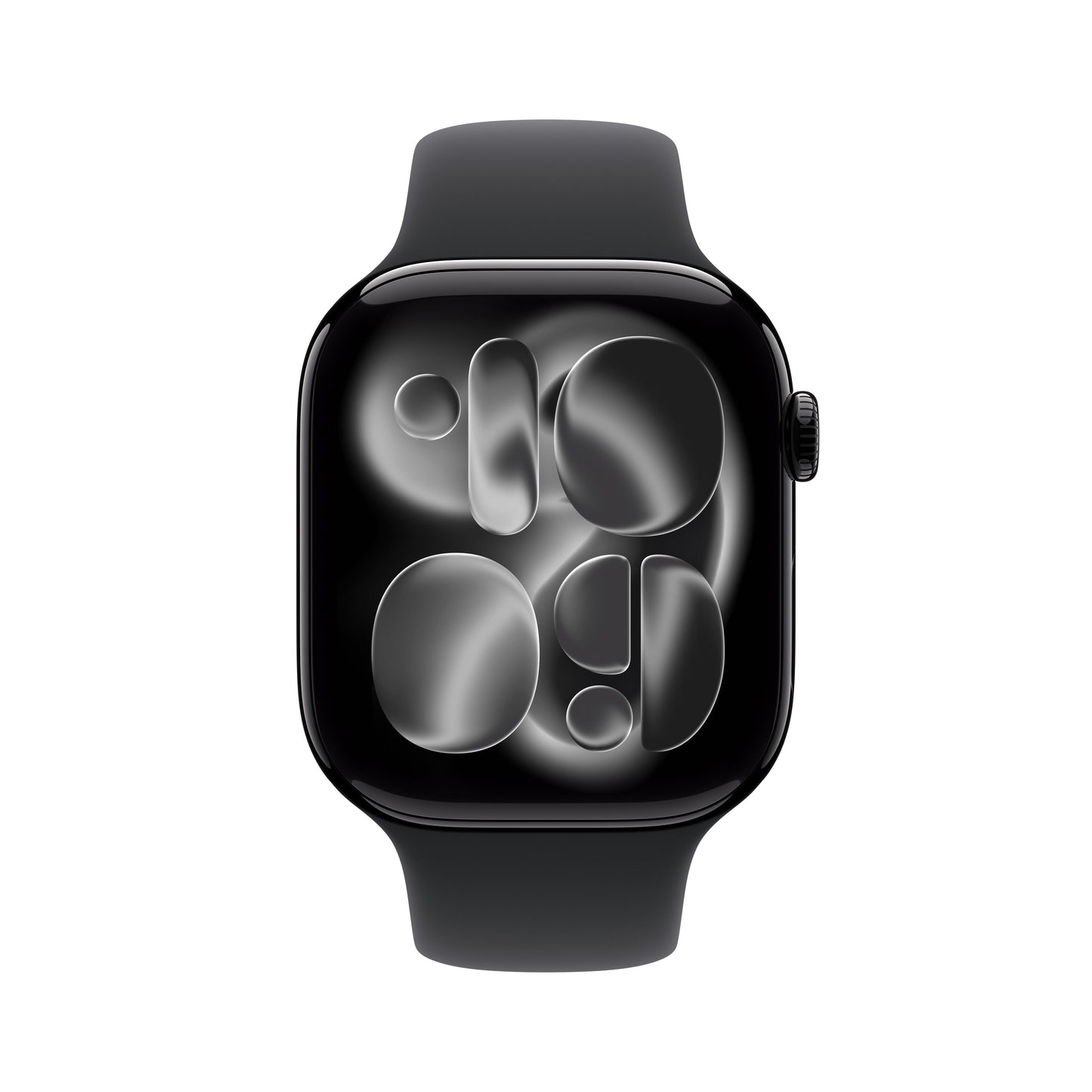 Apple Watch Series 11 GPS 46mm kozmoszfekete alumíniumtok, fekete sportszíj - M/L - iSTYLE HU