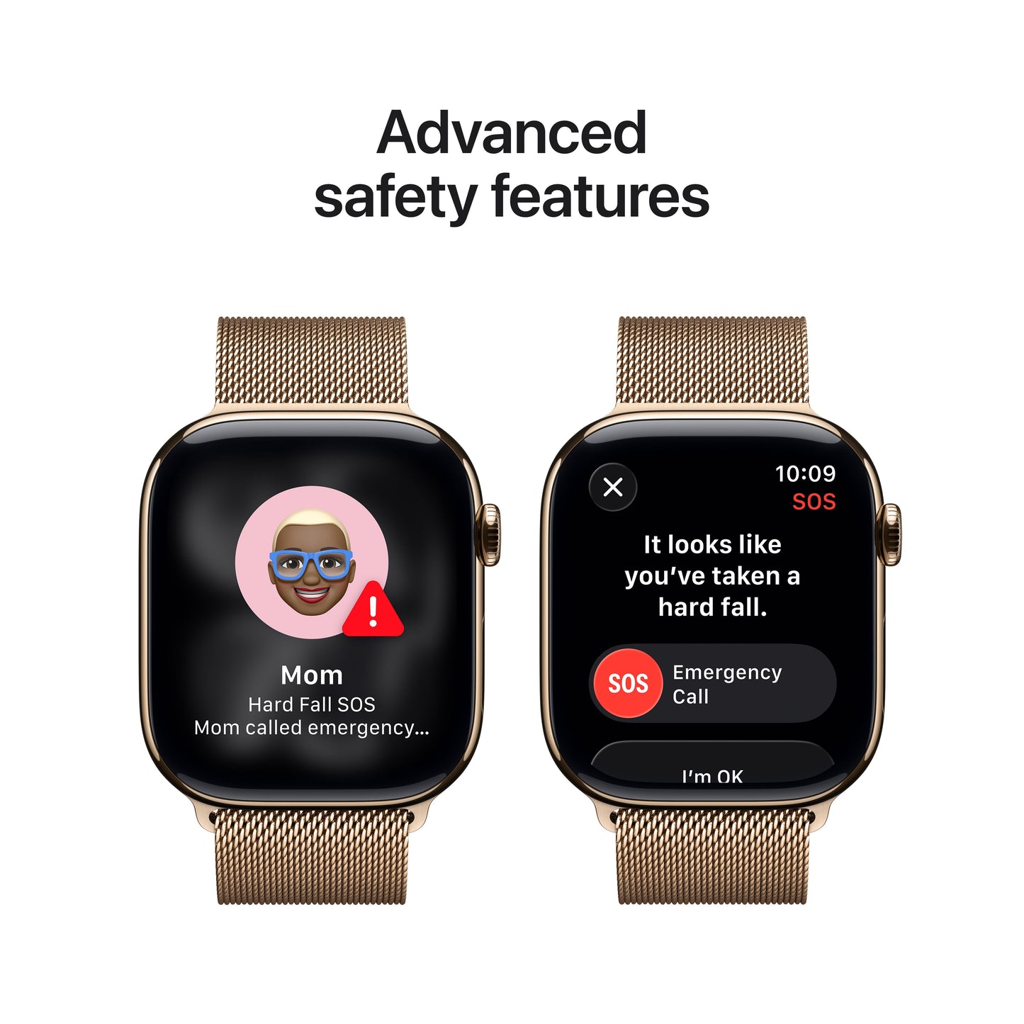 Apple Watch Series 11 GPS + Cellular 46mm arany titántok, arany milánói szíj - M/L - iSTYLE HU