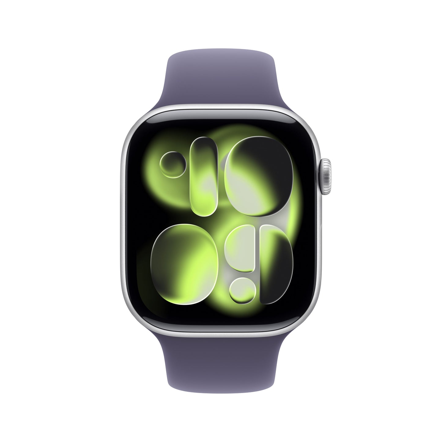 Apple Watch Series 11 GPS + Cellular 46mm ezüst alumíniumtok, lila köd sportszíj - S/M - iSTYLE HU