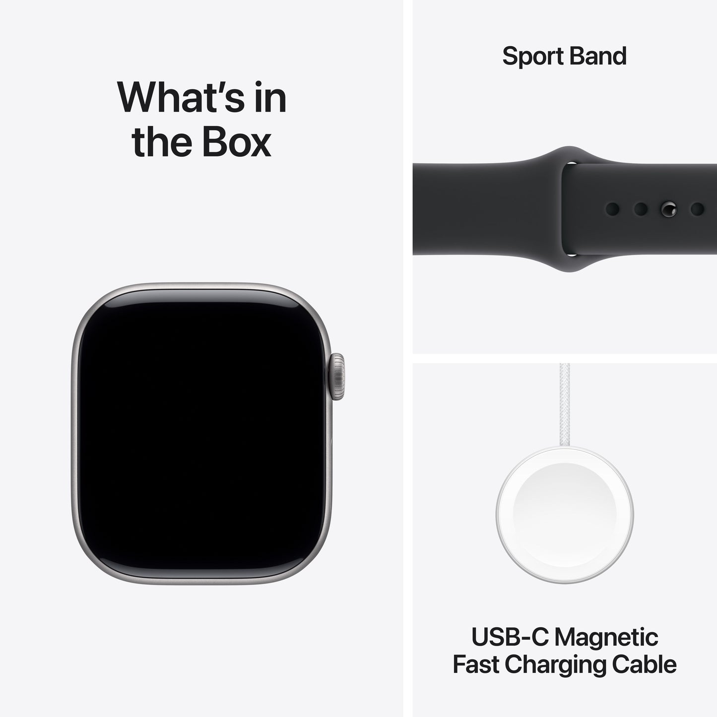 Apple Watch Series 11 GPS + Cellular 46mm asztroszürke alumíniumtok, fekete sportszíj - S/M - iSTYLE HU