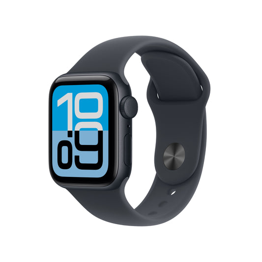 Apple Watch SE 3 GPS 40mm éjfekete alumíniumtok, éjfekete sportszíj - S/M - iSTYLE HU