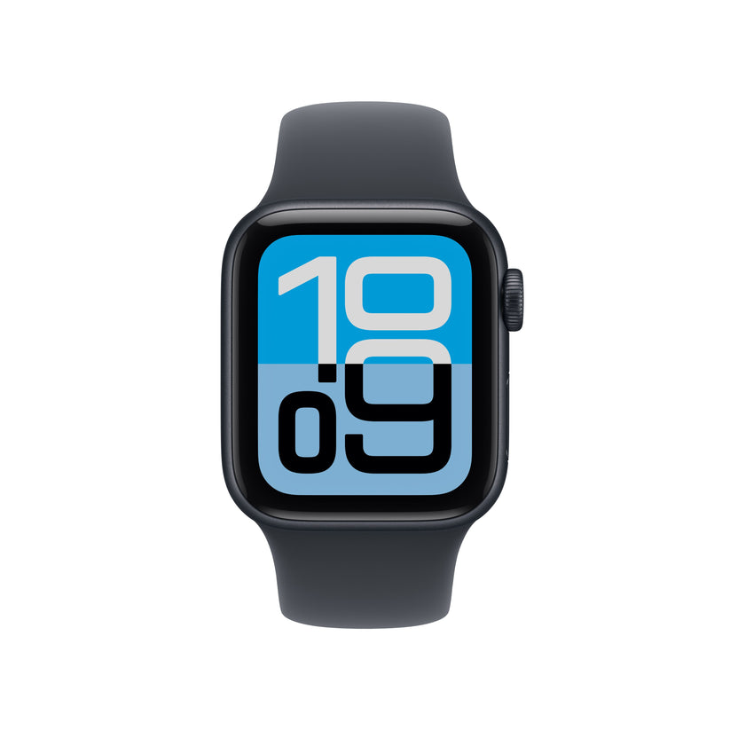 Apple Watch SE 3 GPS + Cellular 40mm éjfekete alumíniumtok, éjfekete sportszíj - S/M - iSTYLE HU