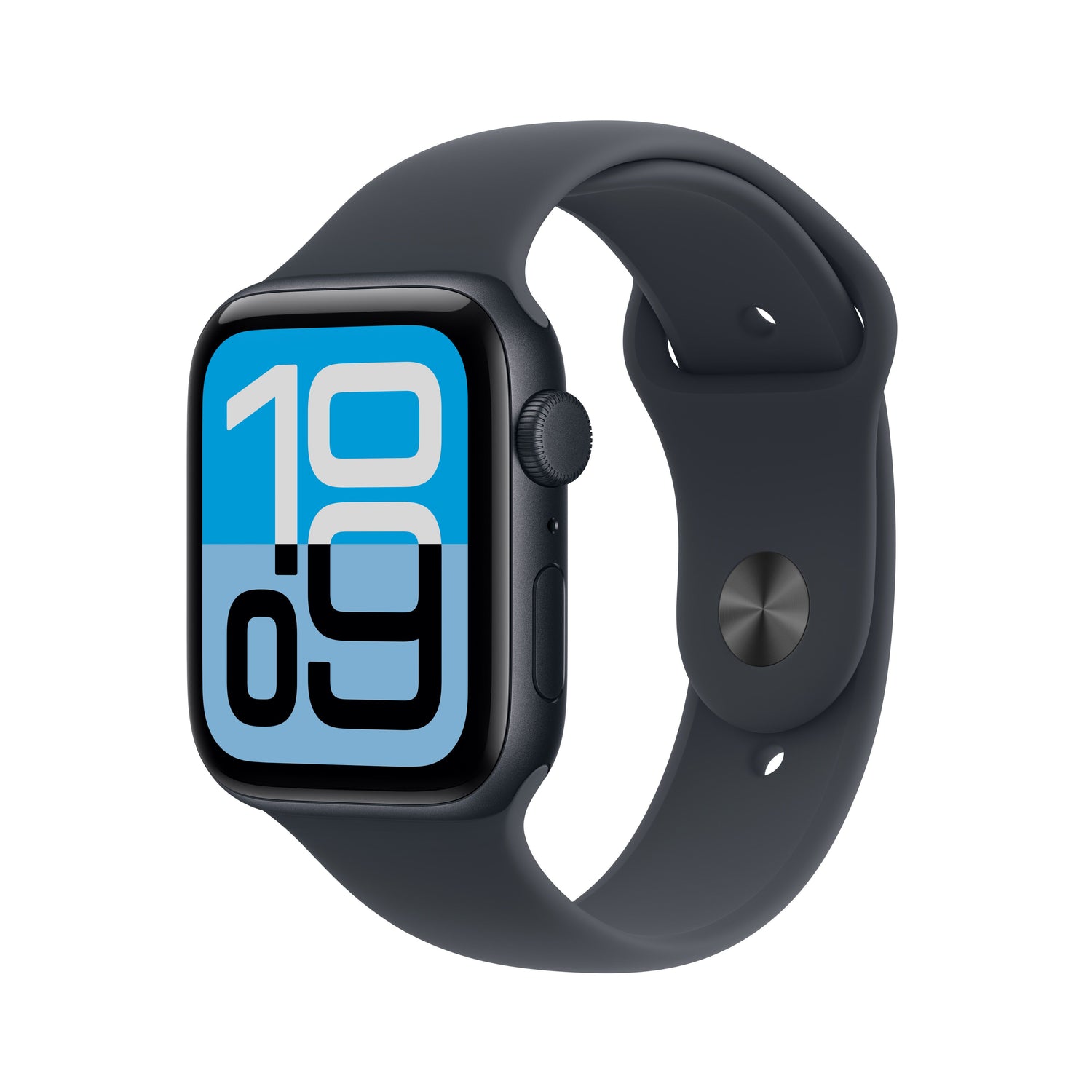 Apple Watch SE 3 GPS 44mm éjfekete alumíniumtok, éjfekete sportszíj - M/L - iSTYLE HU