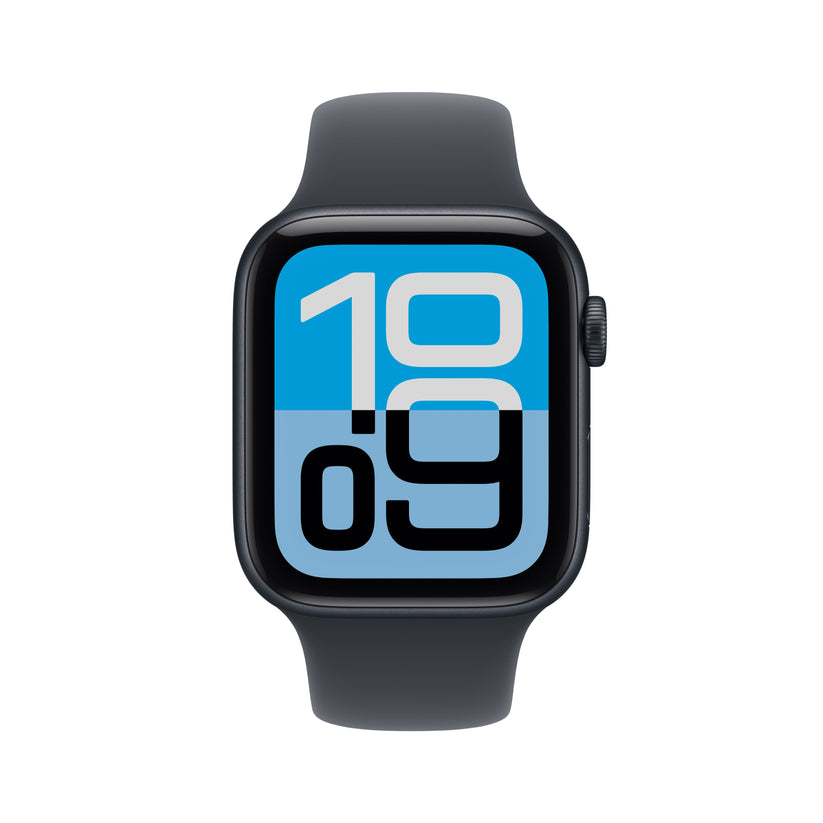Apple Watch SE 3 GPS 44mm éjfekete alumíniumtok, éjfekete sportszíj - M/L - iSTYLE HU