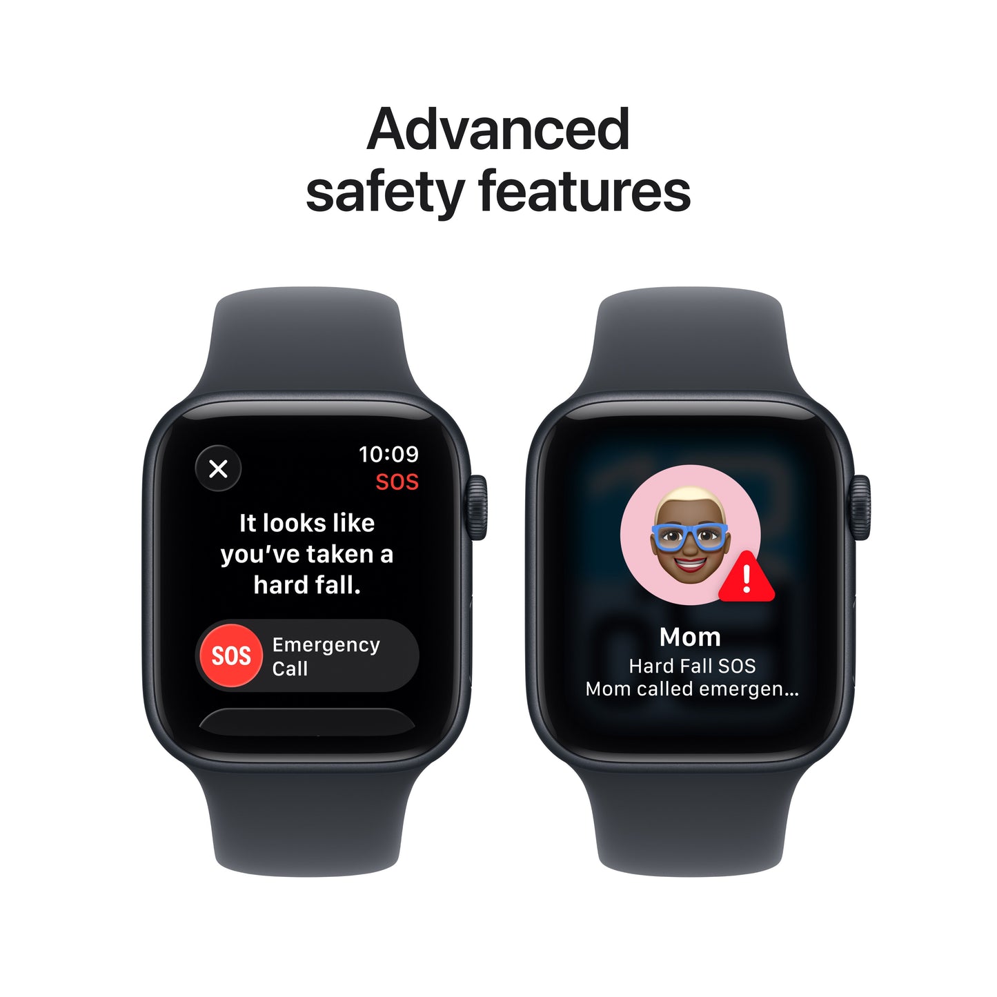 Apple Watch SE 3 GPS 44mm éjfekete alumíniumtok, éjfekete sportszíj - M/L - iSTYLE HU