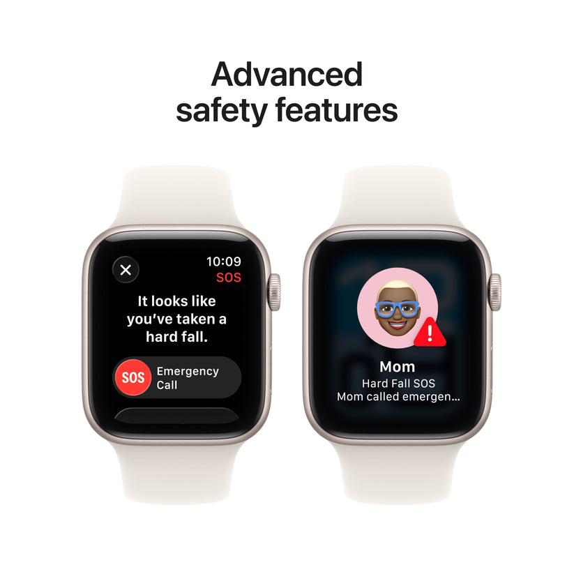 Apple Watch SE 3 GPS 44mm csillagfény alumíniumtok, csillagfény sportszíj - M/L - iSTYLE HU