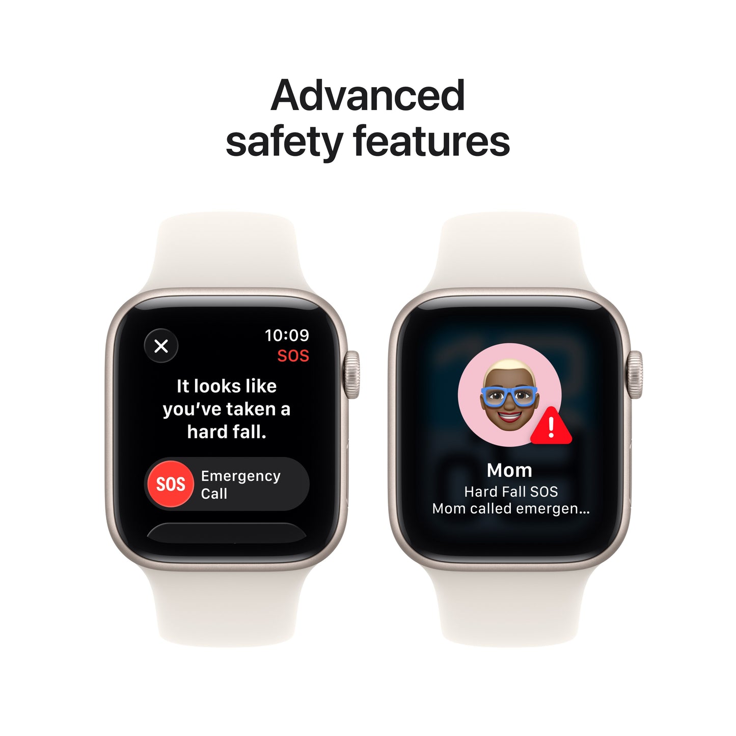 Apple Watch SE 3 GPS 44mm csillagfény alumíniumtok, csillagfény sportszíj - S/M - iSTYLE HU