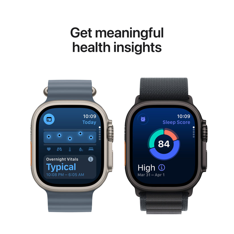 Apple Watch Ultra 3 GPS + Cellular 49mm natúr titántok, natúr Titán milánói szíj - M - iSTYLE HU