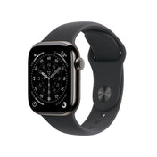 Apple Watch Series 11 GPS + Cellular 42mm palaszürke titántok, fekete sportszíj - S/M - iSTYLE HU
