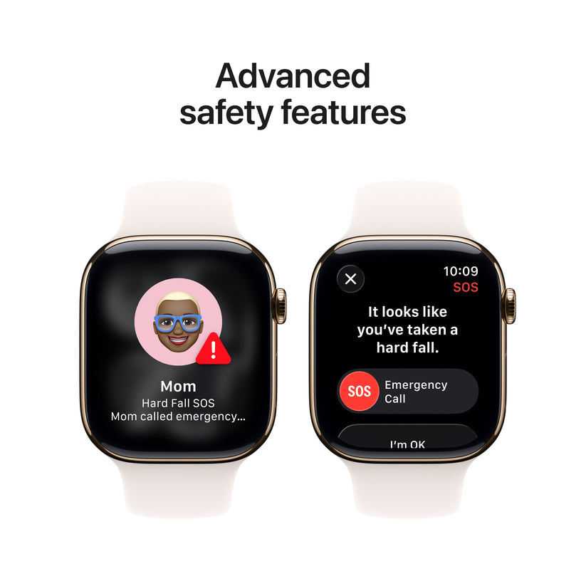 Apple Watch Series 11 GPS + Cellular 46mm arany titántok, lágy rózsaszín sportszíj - S/M - iSTYLE HU