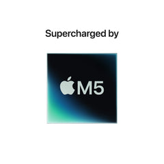 14 hüvelykes MacBook Pro: Apple M5 chip 10 magos CPU-val és 10 magos GPU-val, 2TB SSD, 16GB RAM, Háttér-világítású Magic Keyboard Touch ID‑val – magyar - asztrofekete CTO