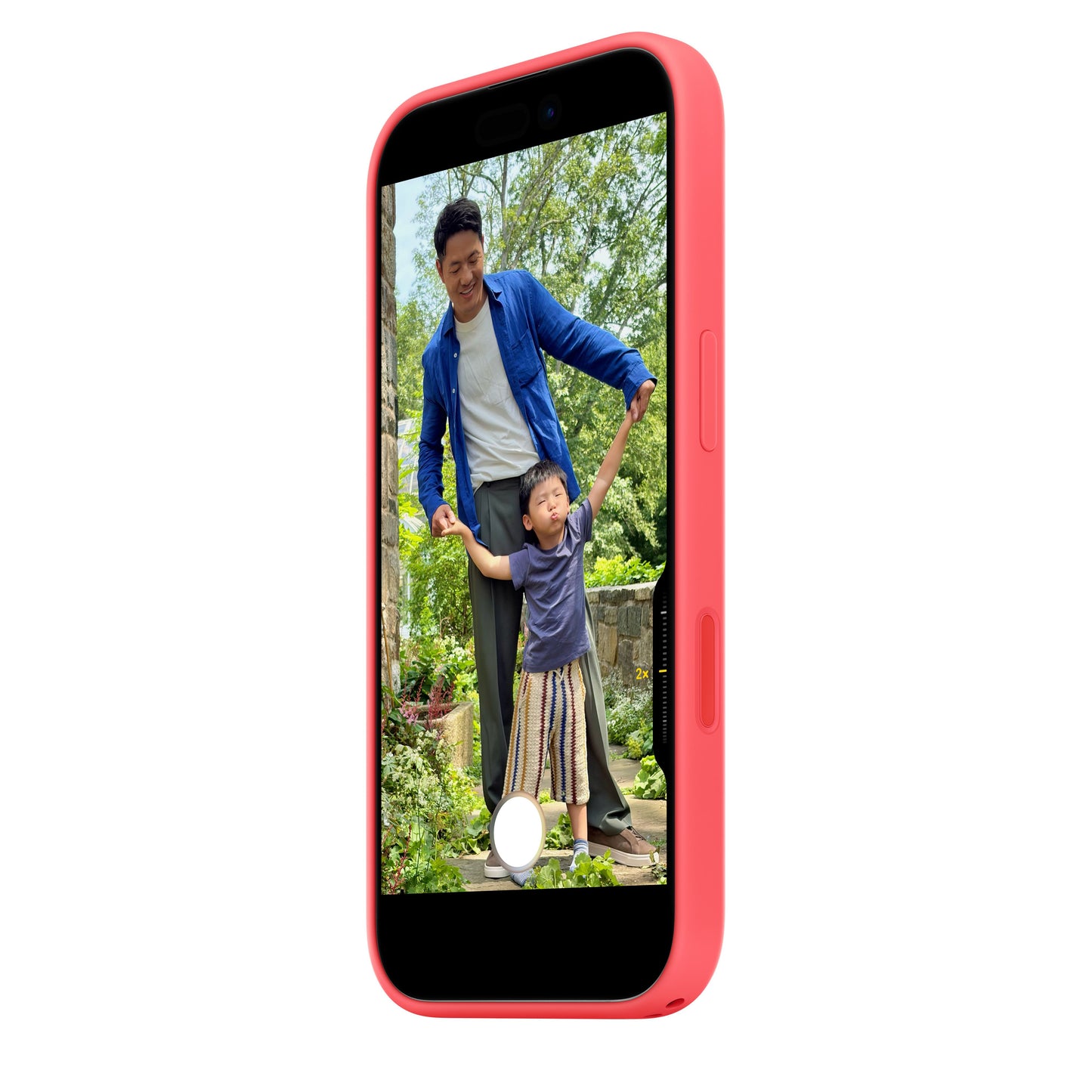 iPhone 17 Silicone Case with MagSafe – Bright Guava - iSTYLE.hu