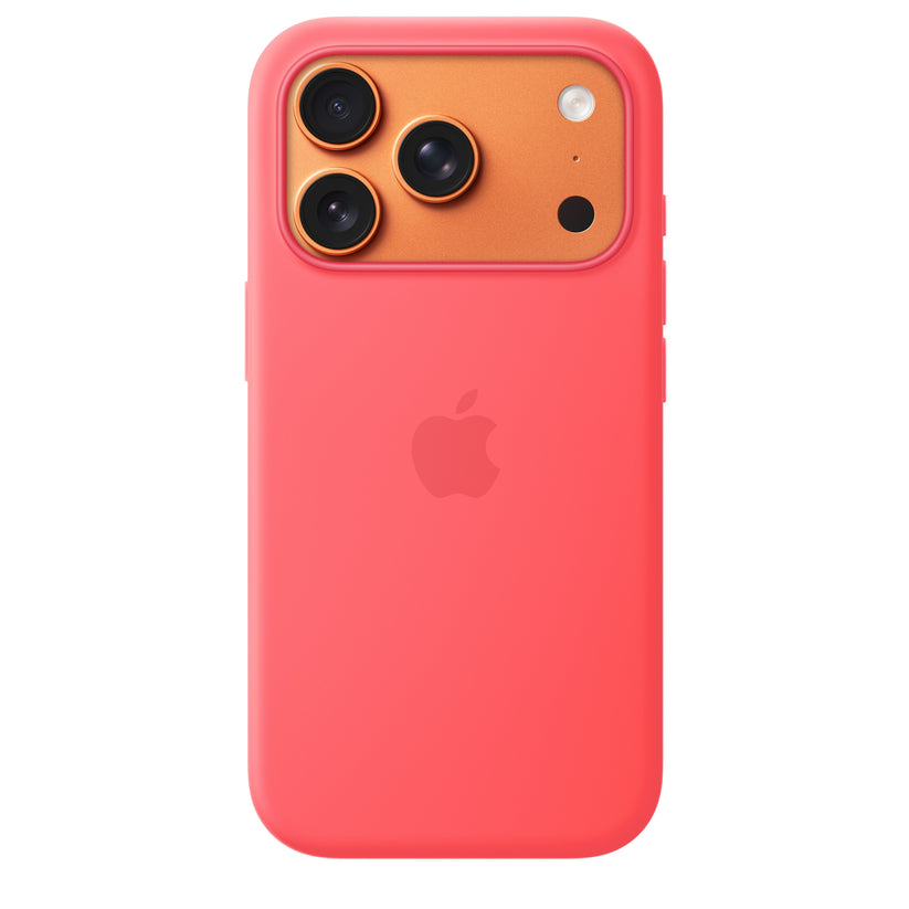 iPhone 17 Pro Silicone Case with MagSafe – Bright Guava - iSTYLE.hu