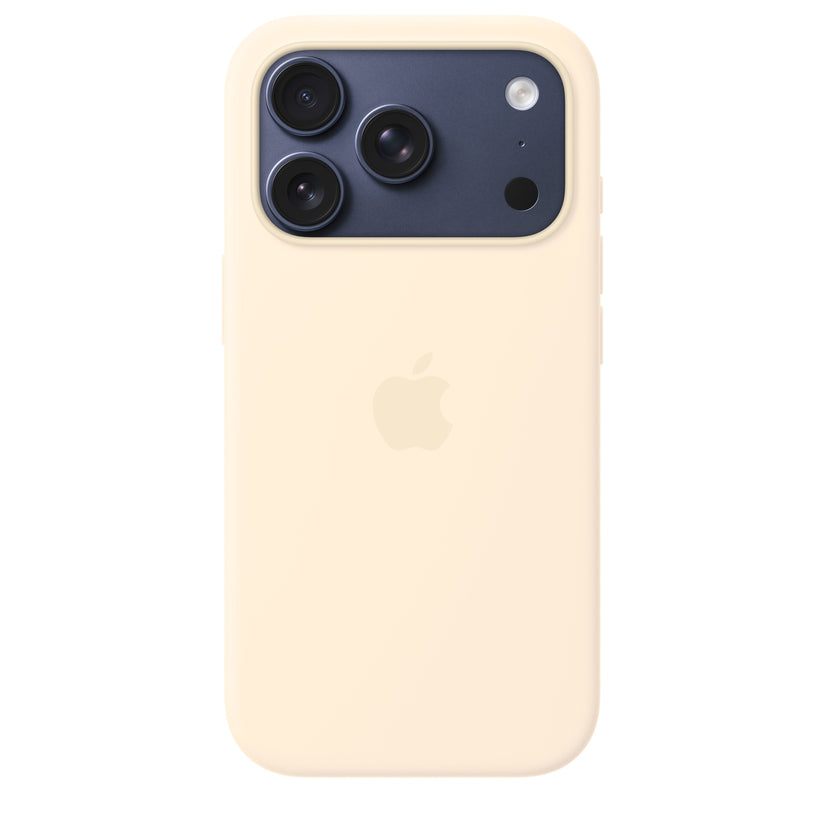 iPhone 17 Pro Silicone Case with MagSafe – Vanilla - iSTYLE.hu