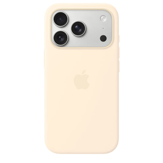 iPhone 17 Pro Silicone Case with MagSafe – Vanilla - iSTYLE.hu