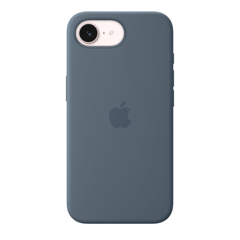 iPhone 17e Silicone Case with MagSafe – Anchor Blue - iSTYLE.hu