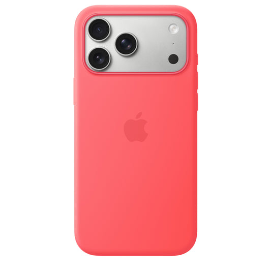 iPhone 17 Pro Max Silicone Case with MagSafe – Bright Guava - iSTYLE.hu