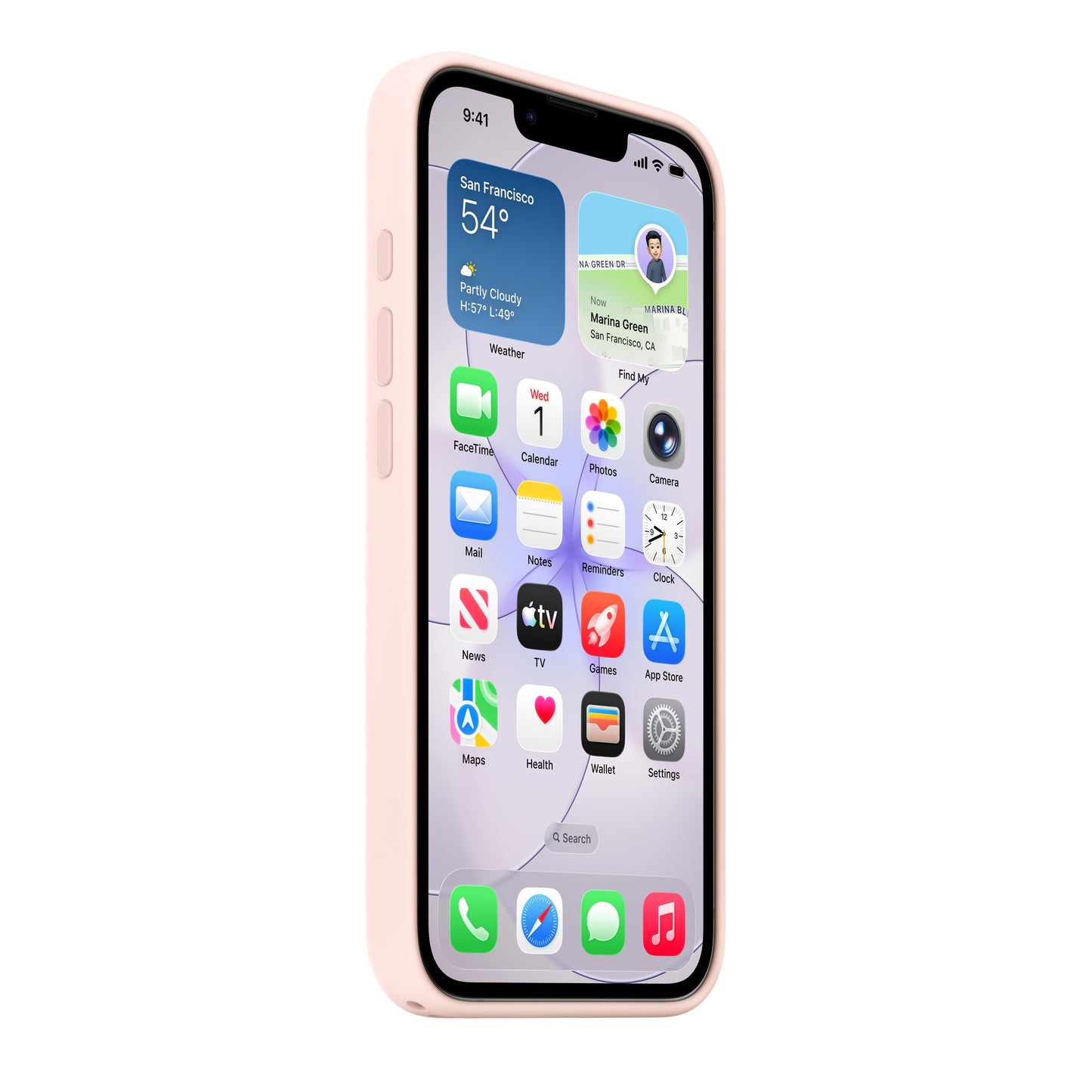 iPhone 17e Silicone Case with MagSafe – Soft Pink - iSTYLE.hu