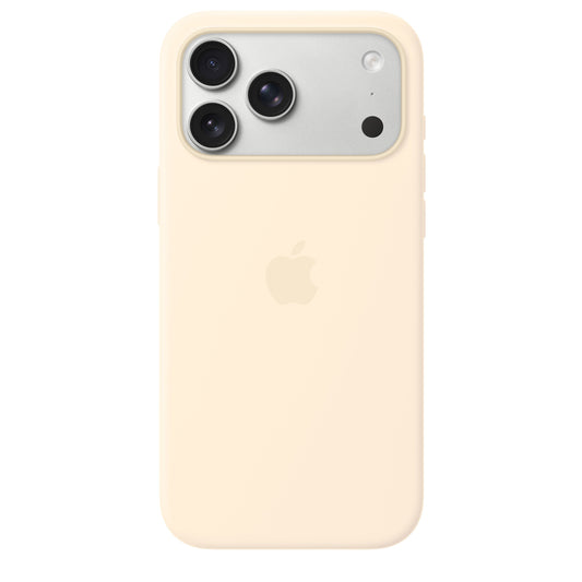 iPhone 17 Pro Max Silicone Case with MagSafe – Vanilla - iSTYLE.hu
