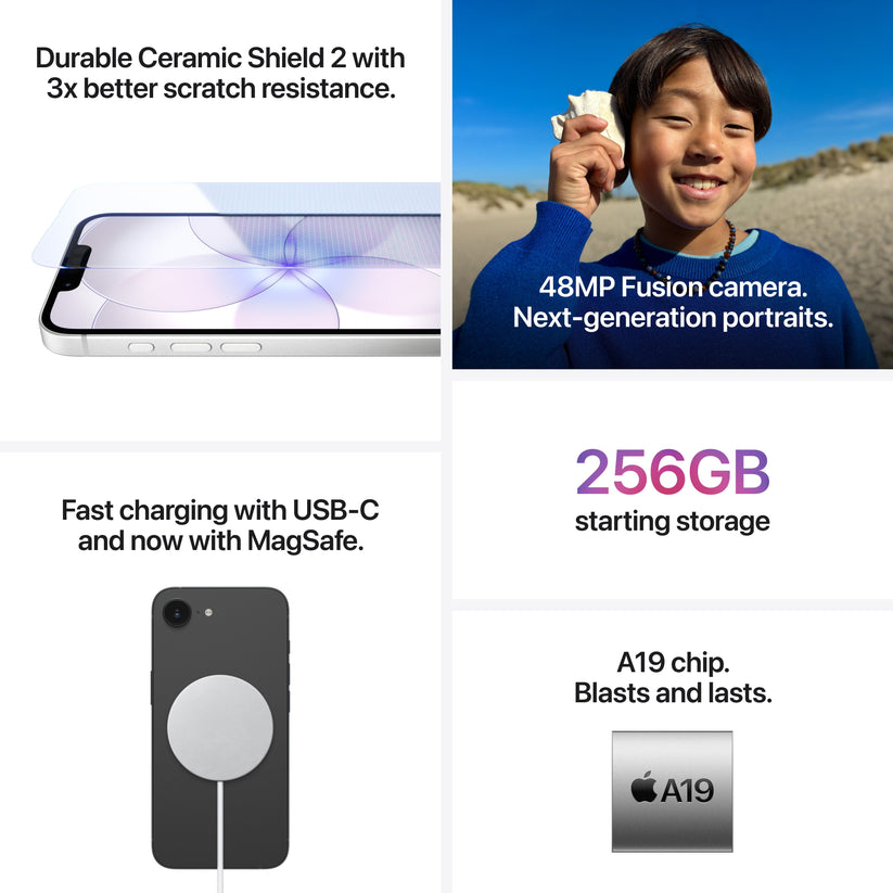 iPhone 17e 256GB White - iSTYLE.hu