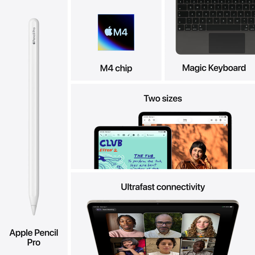 13-inch iPad Air Wi-Fi 1TB - Starlight (M4) - iSTYLE.hu