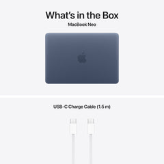 13-inch MacBook Neo: Apple A18 Pro chip with 6‑core CPU and 5‑core GPU, Magic Keyboard, 256GB SSD - Indigo - iSTYLE.hu