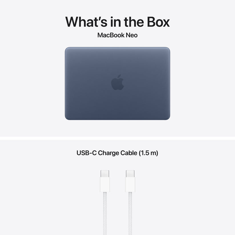 13-inch MacBook Neo: Apple A18 Pro chip with 6‑core CPU and 5‑core GPU, Magic Keyboard, 256GB SSD - Indigo - iSTYLE.hu
