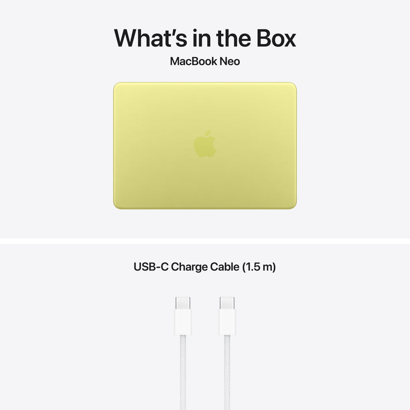 13 hüvelykes MacBook Neo: Apple A18 Pro chip with 6 magos CPU és 5 magos GPU, Magic Keyboard Touch ID-val – nemzetközi angol, 512GB SSD - citrus CTO (Copy) - iSTYLE.hu