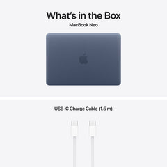 13-inch MacBook Neo: Apple A18 Pro chip with 6‑core CPU and 5‑core GPU, Magic Keyboard with Touch ID, 512GB SSD - Indigo - iSTYLE.hu