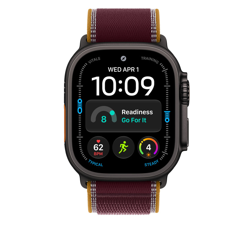 49mm Burgundy Trail Loop - M/L - Black Titanium Finish - iSTYLE.hu