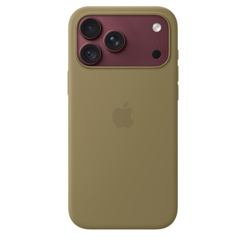 iPhone 18 Pro Max Silicone Case with MagSafe - Olive - iSTYLE.hu