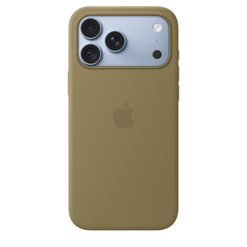 iPhone 18 Pro Max Silicone Case with MagSafe - Olive - iSTYLE.hu
