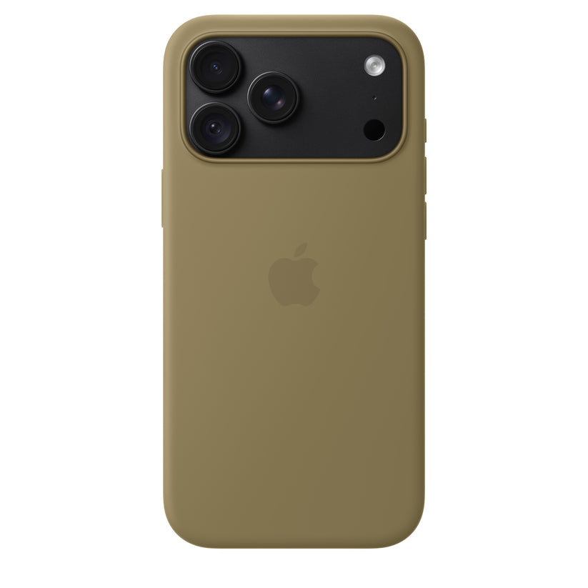 iPhone 18 Pro Max Silicone Case with MagSafe - Olive - iSTYLE.hu