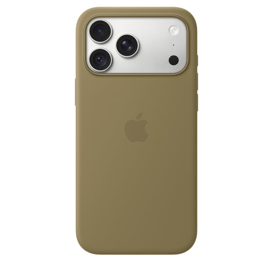 iPhone 18 Pro Max Silicone Case with MagSafe - Olive - iSTYLE.hu