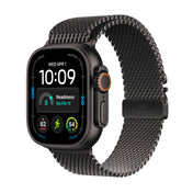 Apple Watch Ultra 4 GPS + Cellular 49mm Black Titanium Case with Black Titanium Milanese Loop - M - iSTYLE.hu