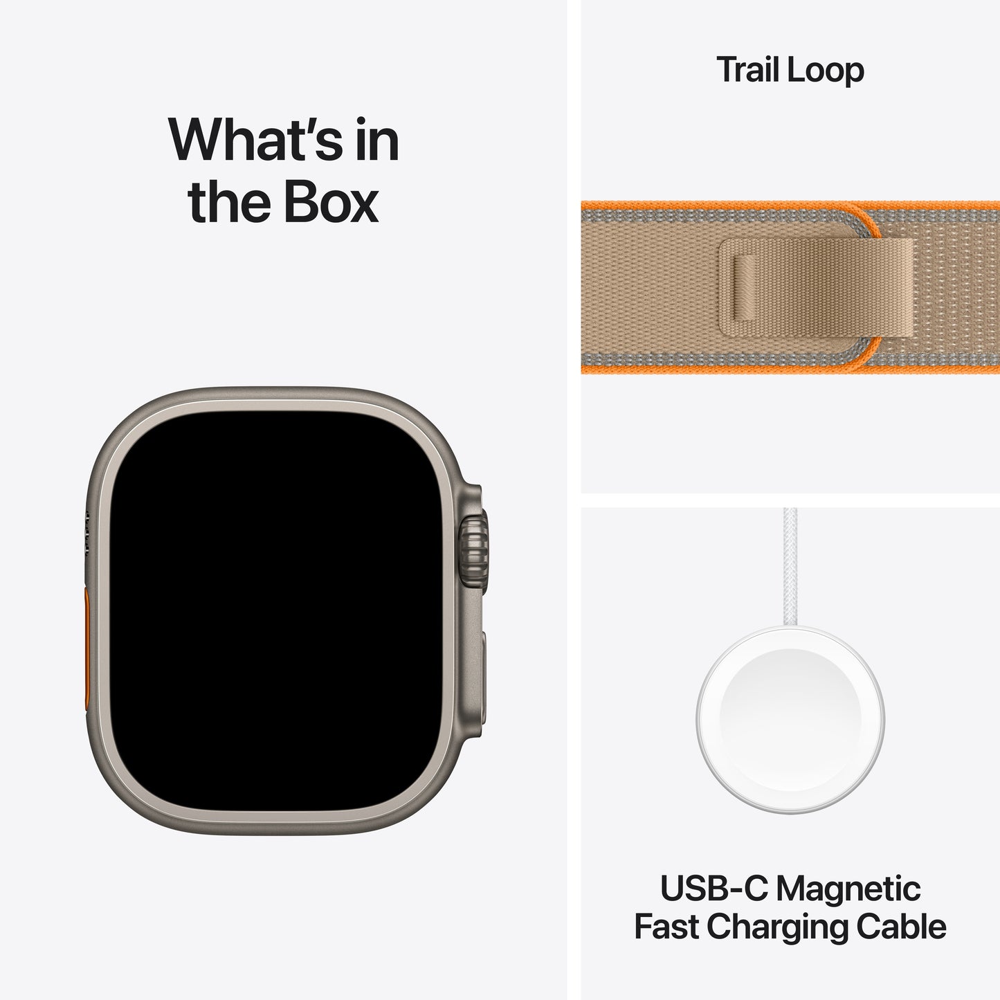 Apple Watch Ultra 4 GPS + Cellular 49mm Natural Titanium Case with Sand Trail Loop - S/M - iSTYLE.hu