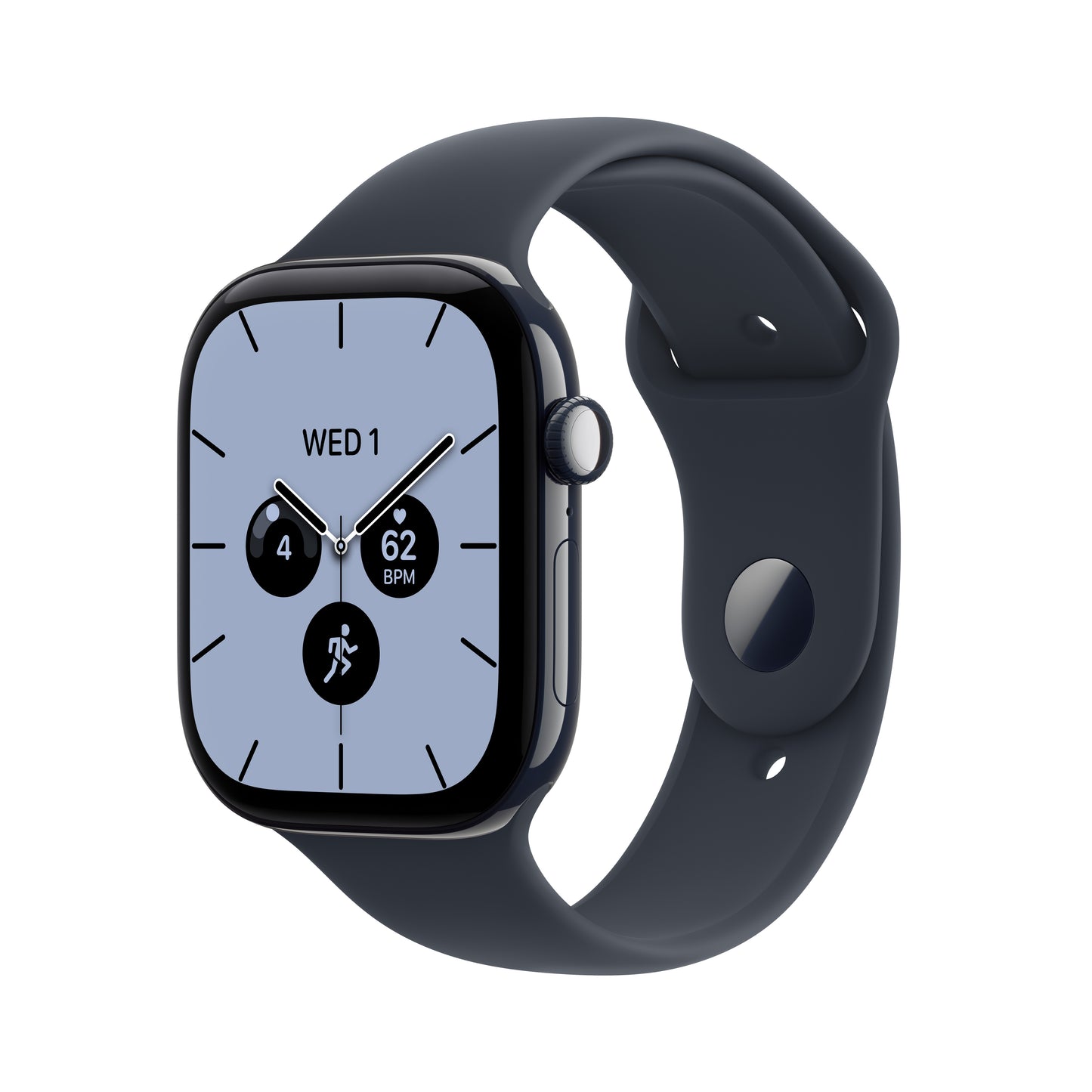 Apple Watch Series 12 GPS + Cellular 46mm Night Blue Ceramic Case with Navy Blue Sport Band - S/M - iSTYLE.hu