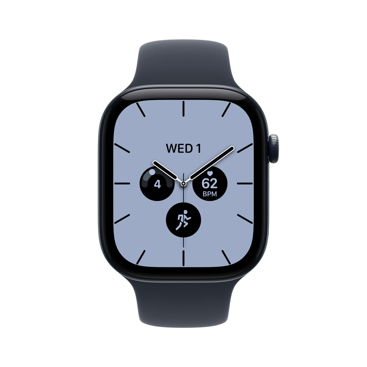 Apple Watch Series 12 GPS + Cellular 46mm Night Blue Ceramic Case with Navy Blue Sport Band - S/M - iSTYLE.hu