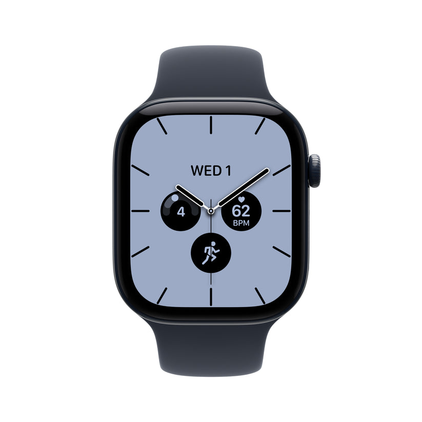 Apple Watch Series 12 GPS + Cellular 46mm Night Blue Ceramic Case with Navy Blue Sport Band - S/M - iSTYLE.hu