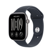 Apple Watch Series 12 GPS 46mm Space Grey Aluminium Case with Navy Blue Sport Band - M/L - iSTYLE.hu
